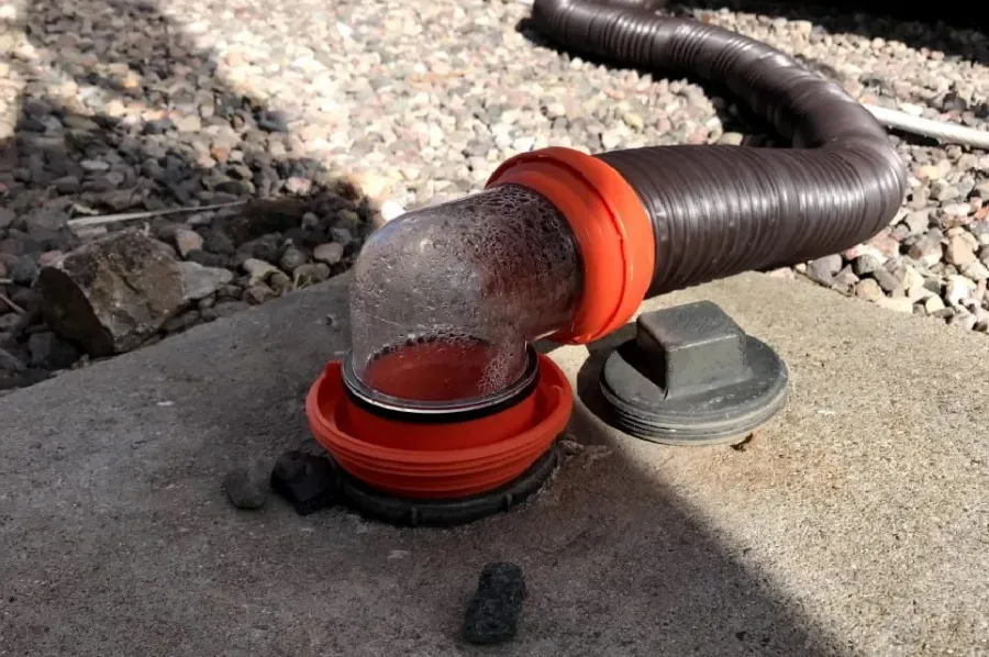 how to clean rv toilet pipe