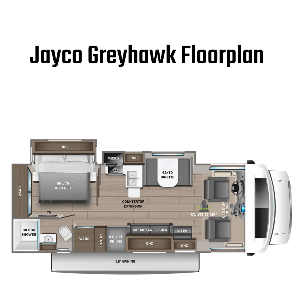 Jayco Greyhound Floorplan