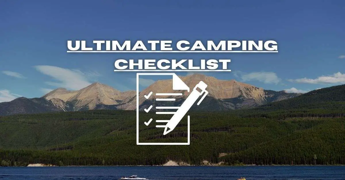 Ultimate Camping Checklist