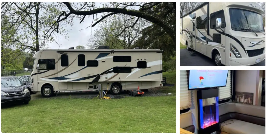 Rent Class A Motorhomes like this for only $190 a night