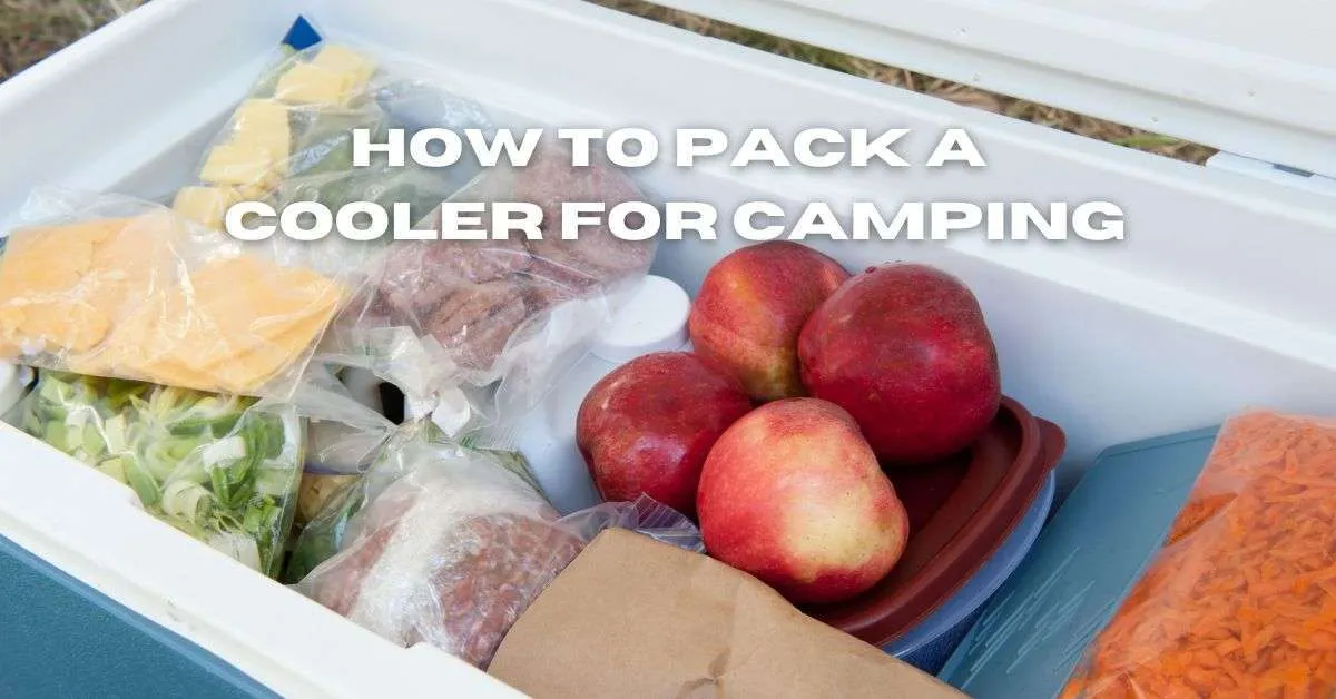How to Pack a Cooler for Camping