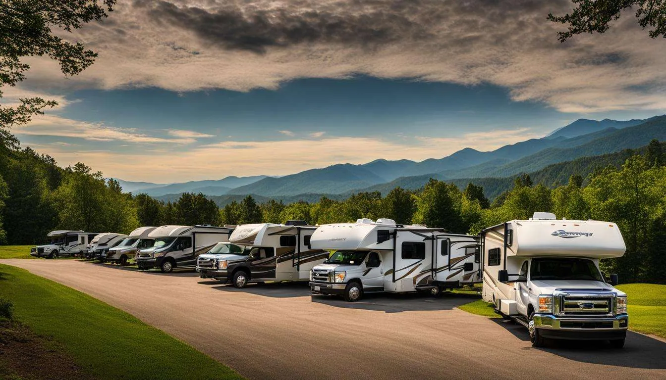 RV Rental Pigeon Forge TN