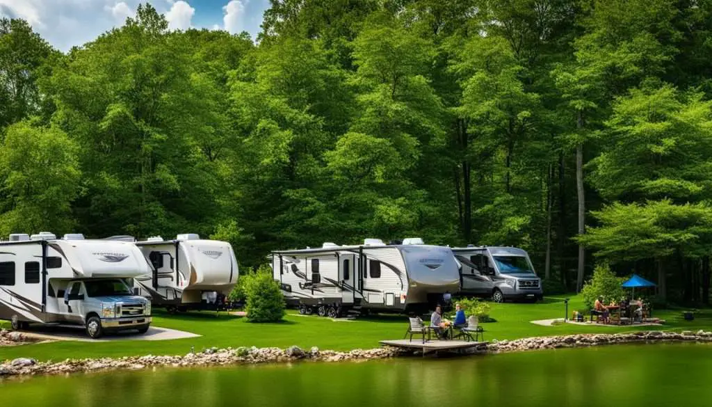 RV camping in Antioch, IL