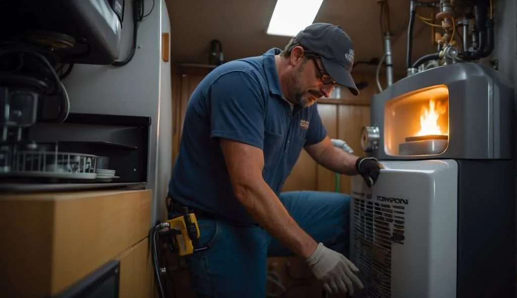 What Happens When RV Furnace Runs Out Of Propane Avoiding The Chill On